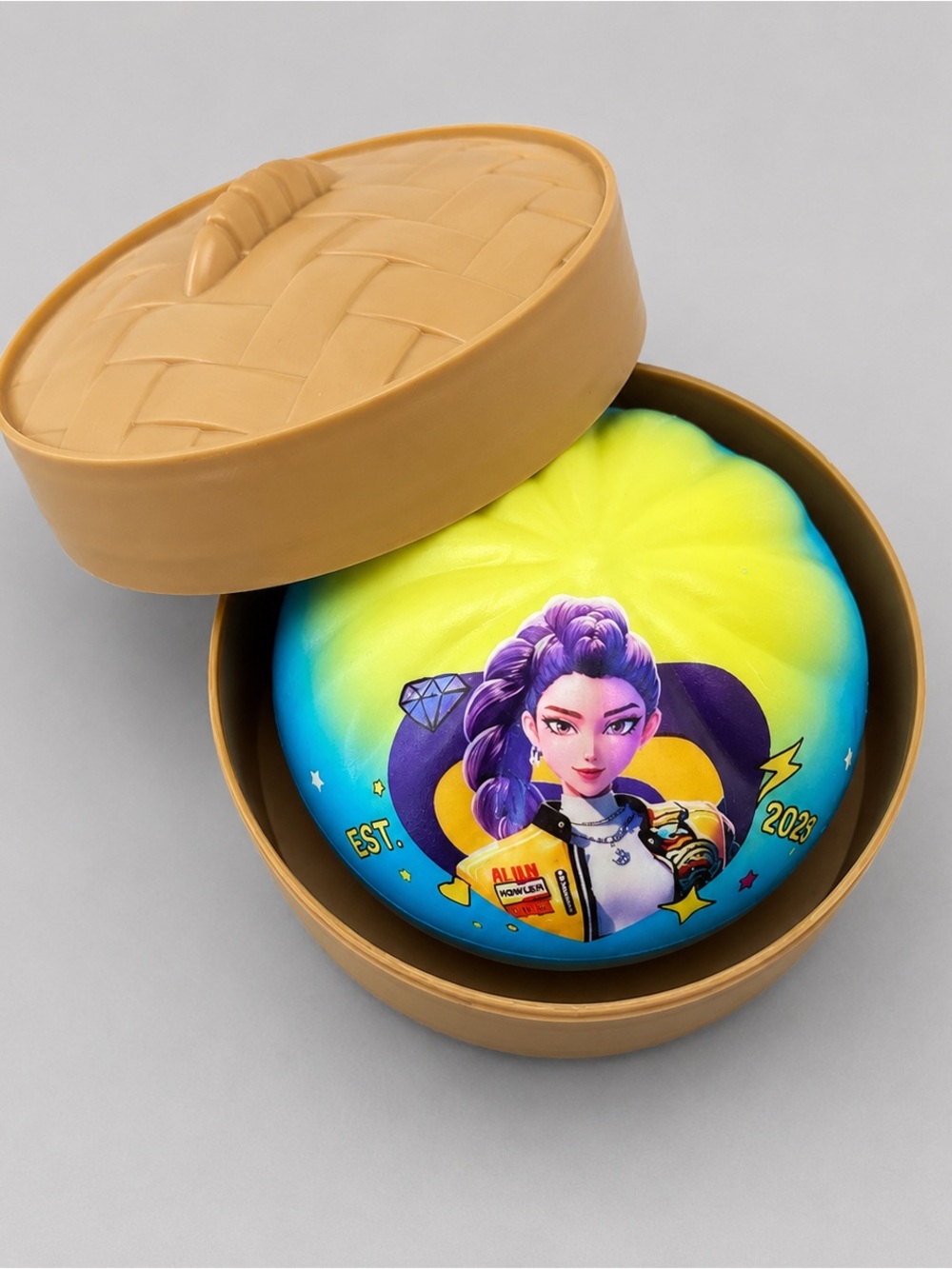 KPOP Demon Hunters Slow Rising Mystery Dumpling Squishy – Rumi Edition